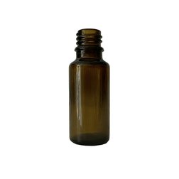 Lahvička 20 ml, hnědé sklo