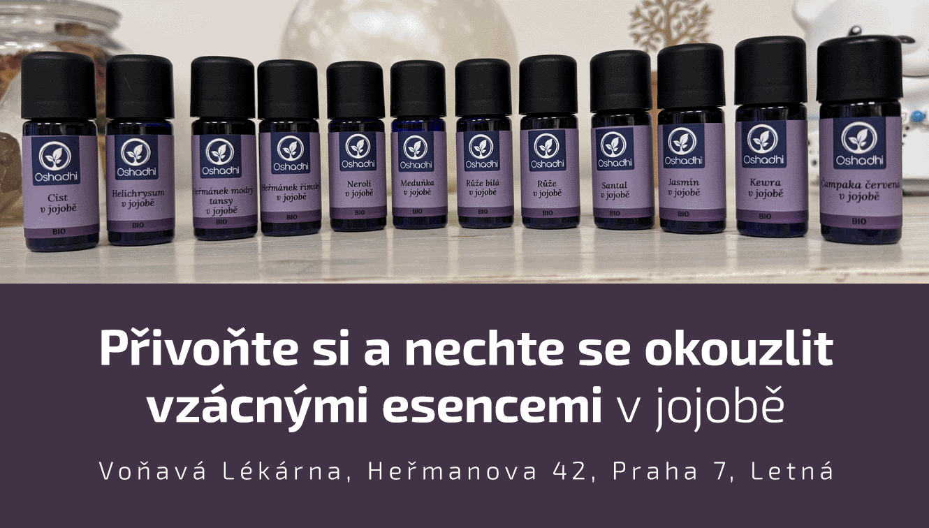 Vzácné esence v jojobě