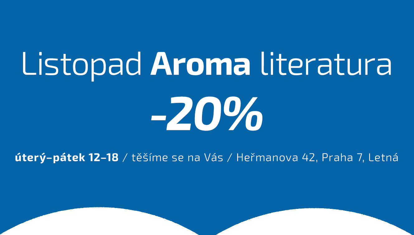listopad 2025 sleva 20% na aroma literaturu